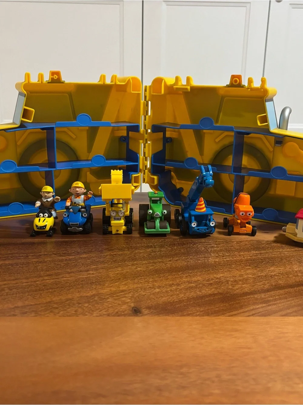 9 piece original bob the builder toy lot